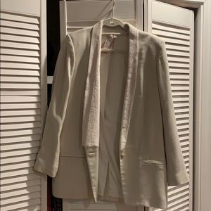 Helmut Lang blazer with Calf skin lapel